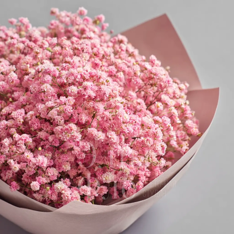 Монобукет из гипсофилы &laquo;Ажурный комплимент&raquo;