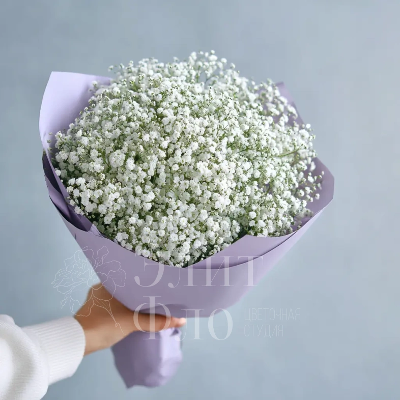 Монобукет из гипсофилы &laquo;Облачная нега&raquo;