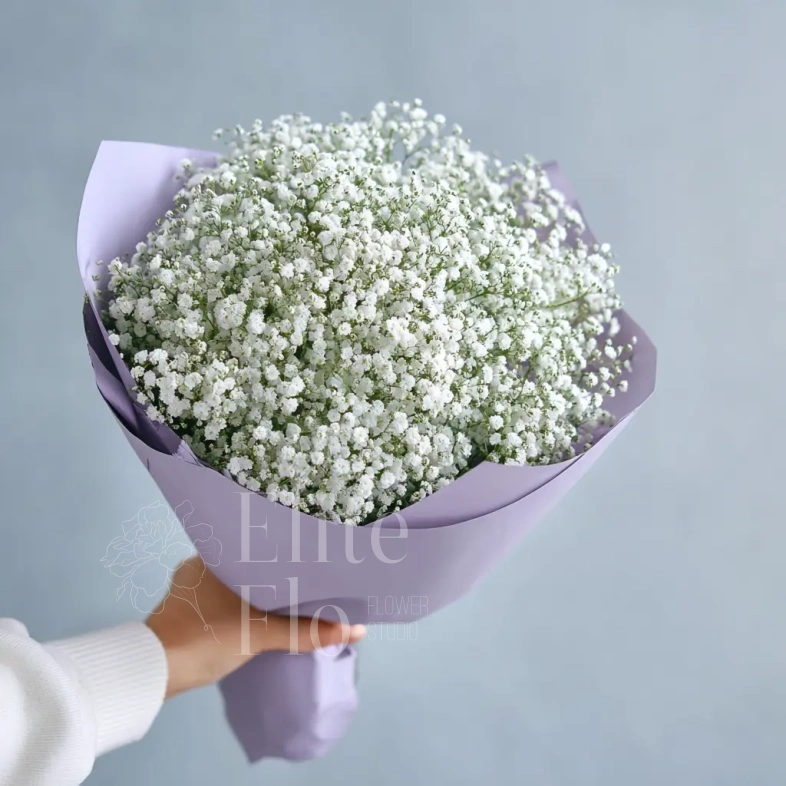 Монобукет из гипсофилы &laquo;Облачная нега&raquo;