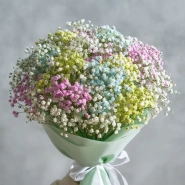 Монобукет из гипсофилы &laquo;Нежный акцент&raquo; 1