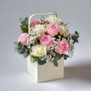 Композиция в сумочке &laquo;Сладкий сюрприз&raquo; 0