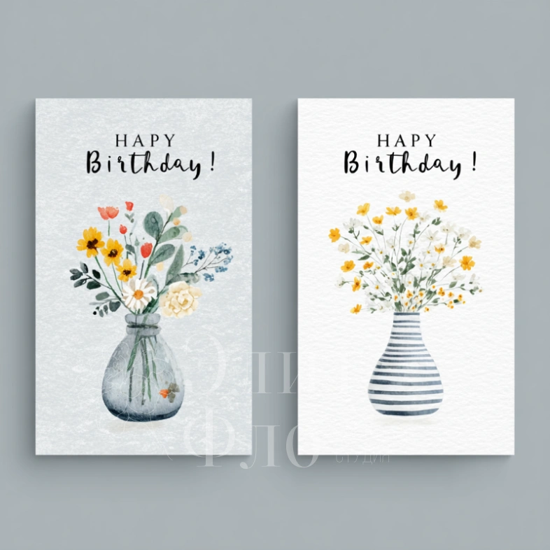 Открытка &laquo;С Днем Рождения&raquo;