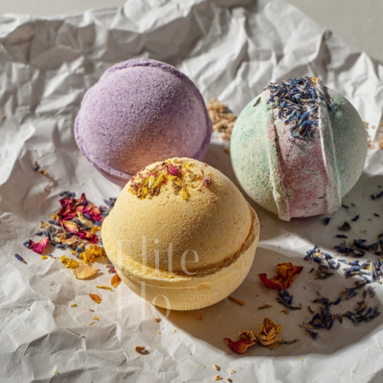 Бомбочка для ванны &laquo;Восточный цветок&raquo;