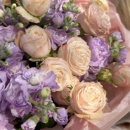 Ароматный букет с маттиолой 4