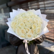 35 белых роз 1