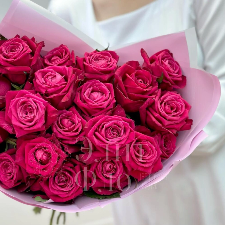 19 малиновый роз