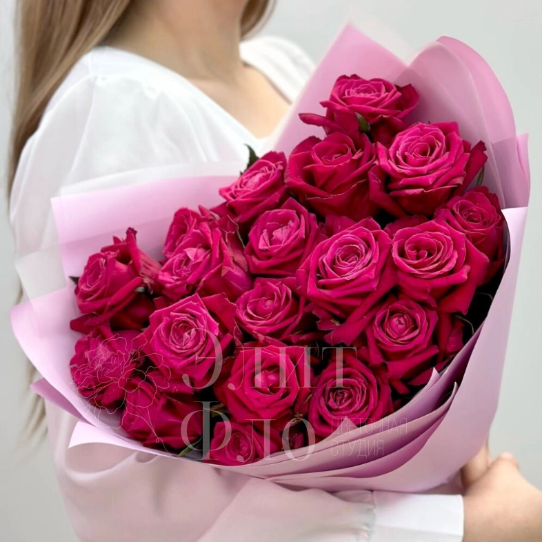 19 малиновый роз