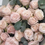 Букет из 9 пионовидных роз 4