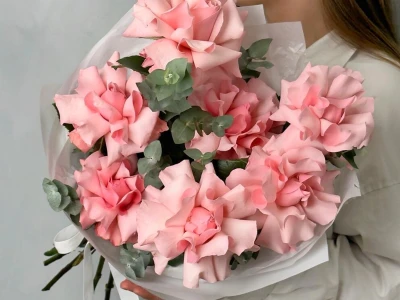 Букет из 7 французских роз