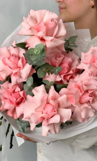 Букет из 7 французских роз