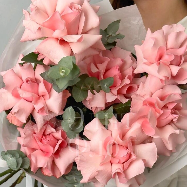 Букет из 7 французских роз