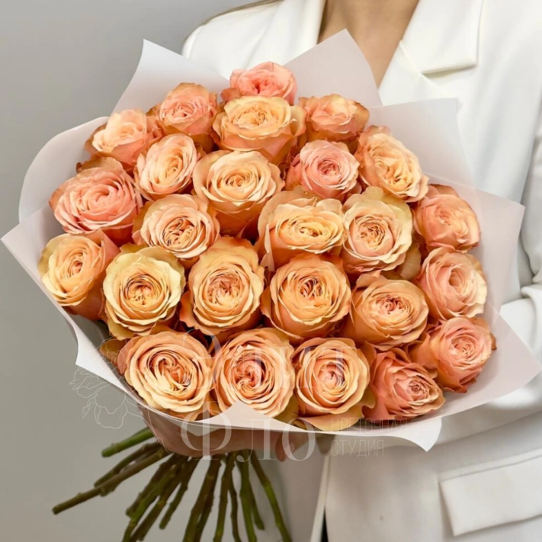 25 чайных роз 