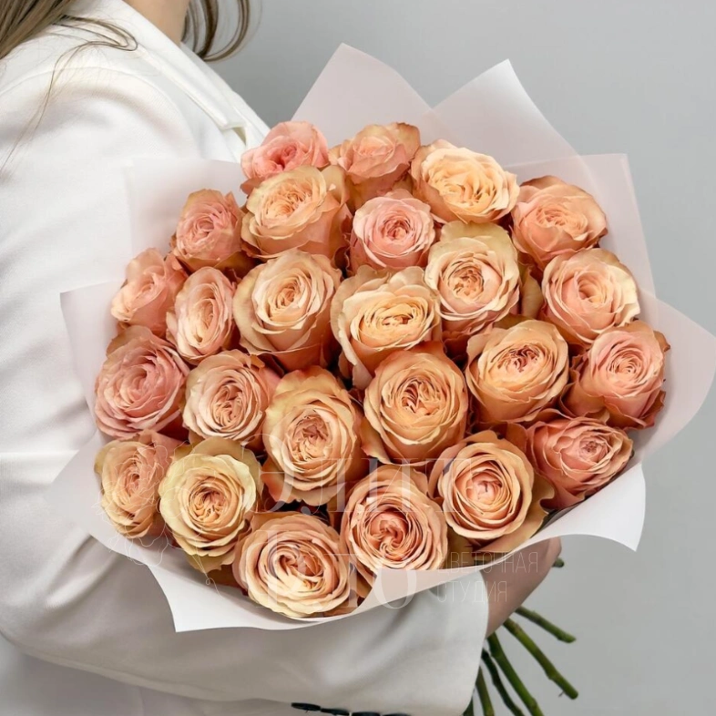 25 чайных роз 