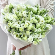 Белые эустомы 4