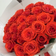 25 алых роз 3