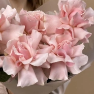 Букет из 5 французских роз 4