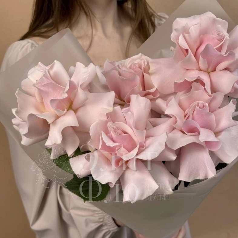 Букет из 5 французских роз