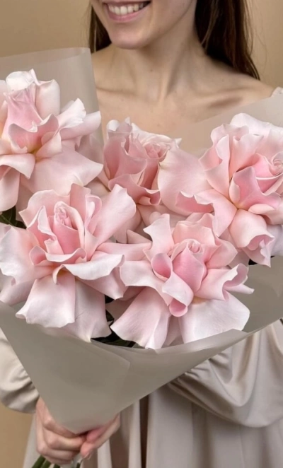 Букет из 5 французских роз