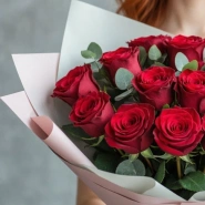 Красно-розовый букет 2