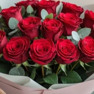 Красно-розовый букет 4