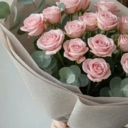 Розовый букет нежности 3