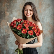 Огненные Альстромерии 0