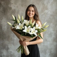 Белые лилии 1