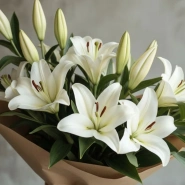 Белые лилии 4