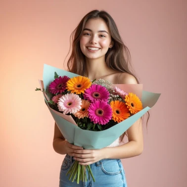 Яркие Герберы