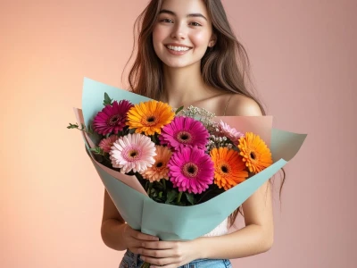 Яркие Герберы