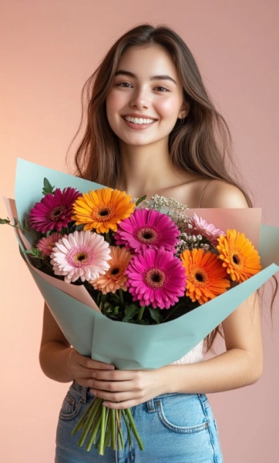 Яркие Герберы