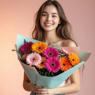 Яркие Герберы 1