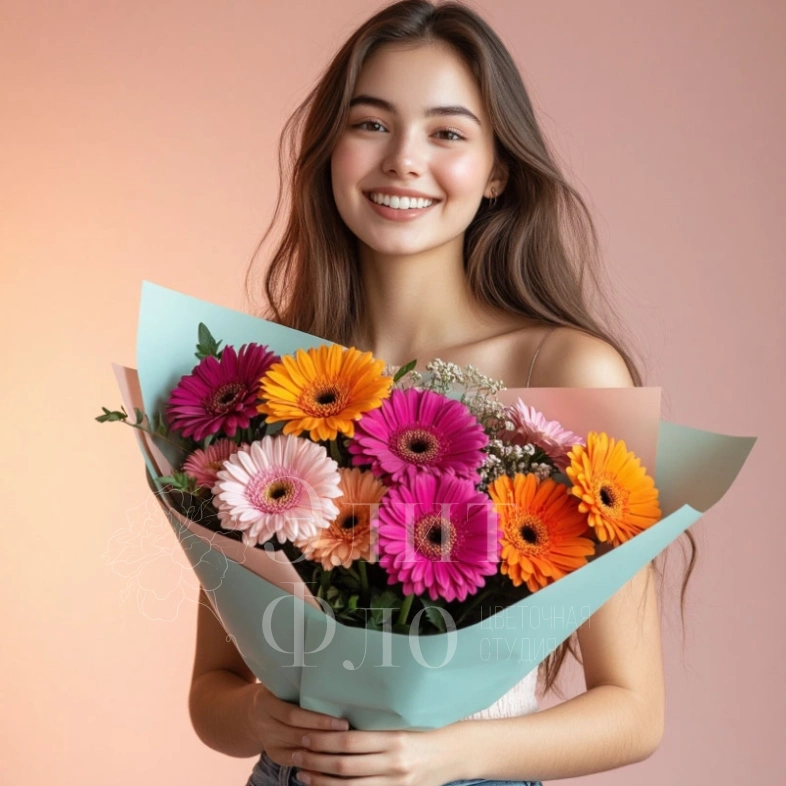 Яркие Герберы