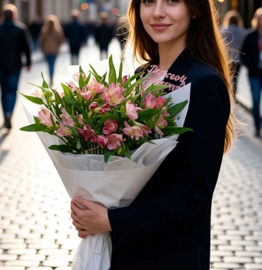 Подарочные Альстромерии