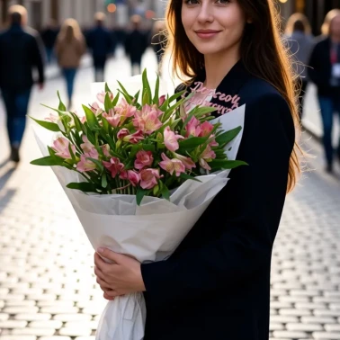 Подарочные Альстромерии