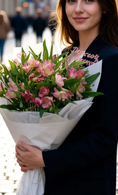 Подарочные Альстромерии