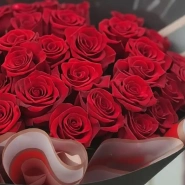 Букет-Гигант из эквадорских роз 3