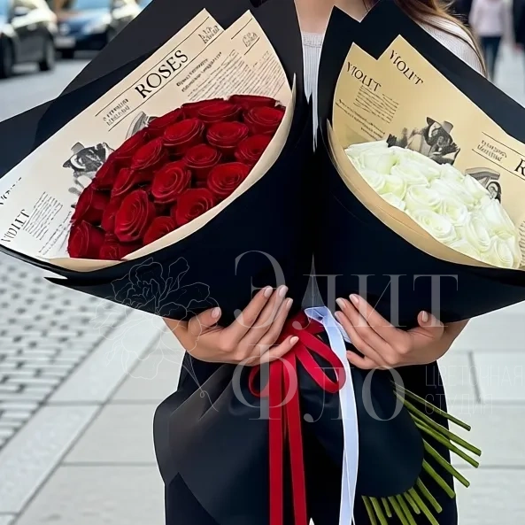 Букет-Гигант из эквадорских роз