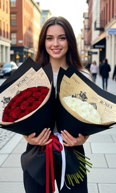 Букет-Гигант из эквадорских роз