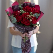 Букет из 9 красных роз 0