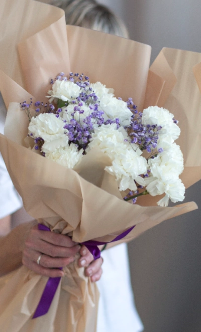 Букет из 11 диантусов